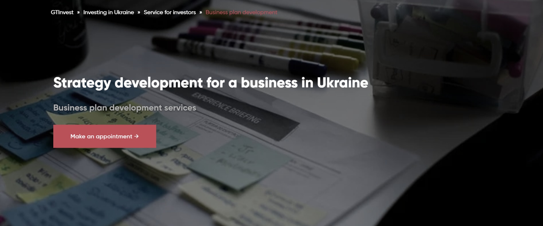 Business plan development | Services for creating a strategy for a Ukrainian company. We are skilled at creating a winning business plan for Ukraine